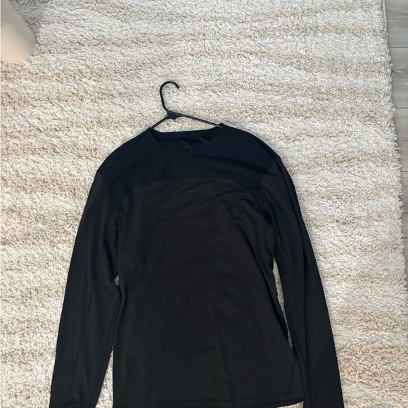 lululemon athletica Other - lululemon athletica Black Long Sleeve Tee - fits L/XL